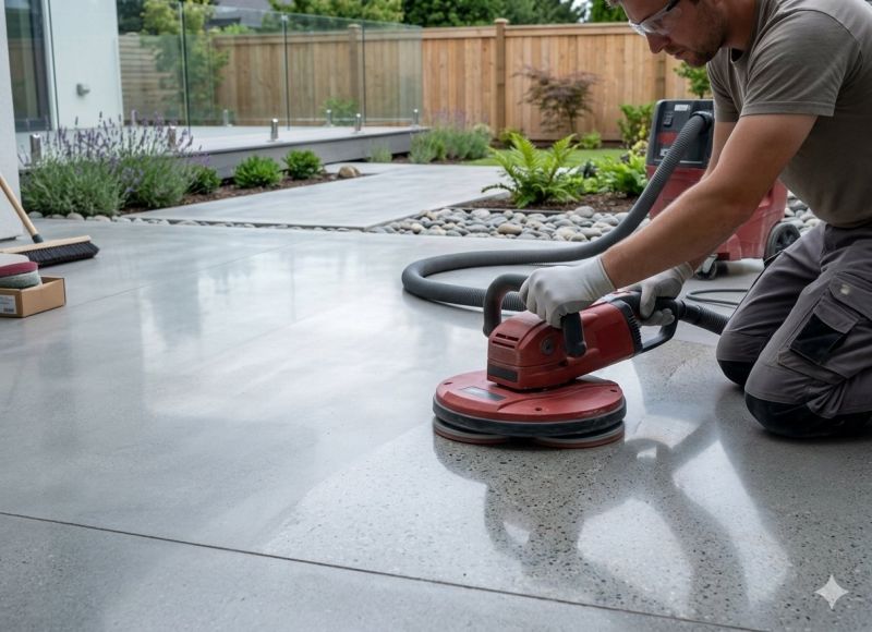 Patio Floor Polishing in Louisville, KY