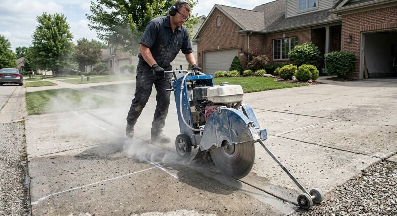 Sidewalk Cutting in Corpus Christi, TX