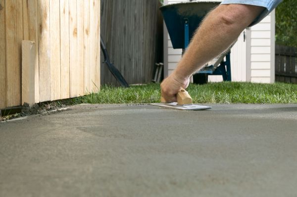 Concrete Patio Finishing